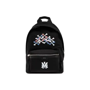 AMIRI Nylon Backpack Unisex Black