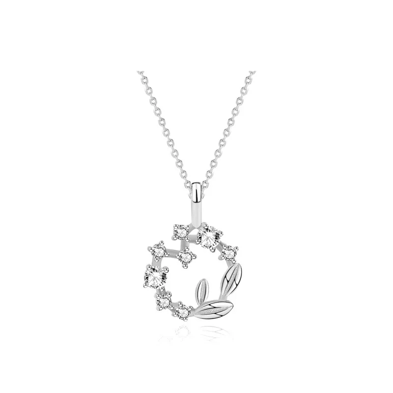 KEMLAIDA 925 Sterling Silver Necklaces Women's-5