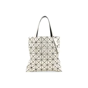 ISSEY MIYAKE Prism PVC Tote Bag, Shopping Bag, Shoulder Bag, Handbag Women's Light Yellow