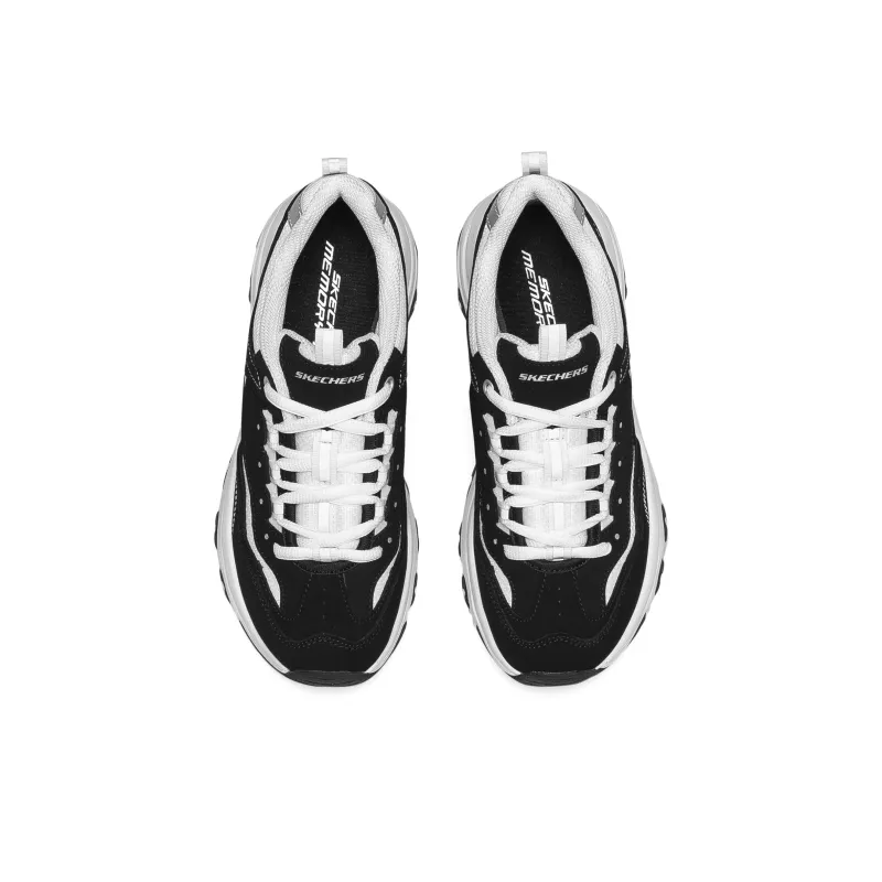 Skechers I Conik Low Gs Black/White Women's-8