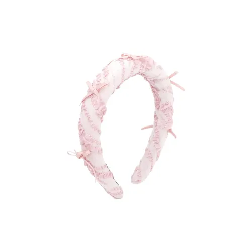 VERENA REINE Fabric Headbands Women's Pink
