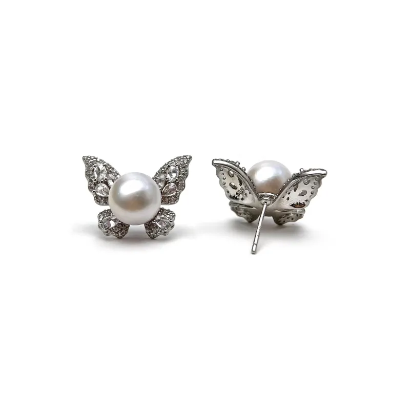 PEARL QUEEN Saltwater Pearl Stud Earrings Women's-0