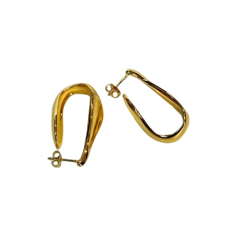 JASMIN SPARROW Gold Plated 18K Gold Earrings Unisex-1