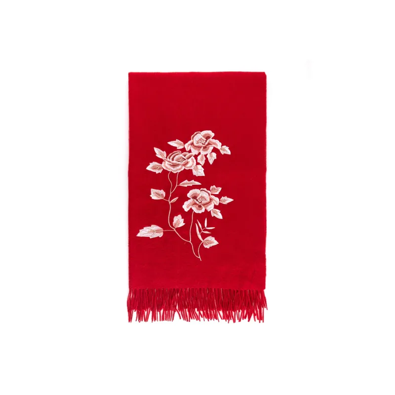 Shanghai Story Sheep Wool Knit Scarves Women's-13