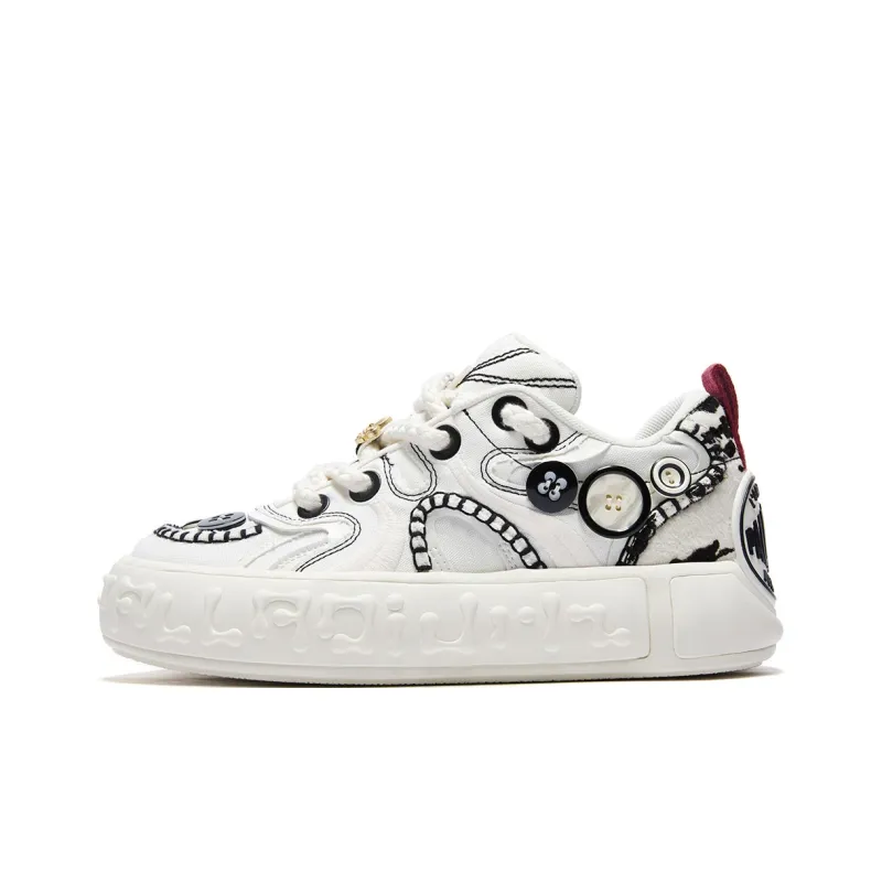 Palladium Abrasion Resistant Slip Resistant Low Top Skateboard Shoes Unisex-0