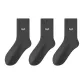 3 Pack (Dark Heather Gray)