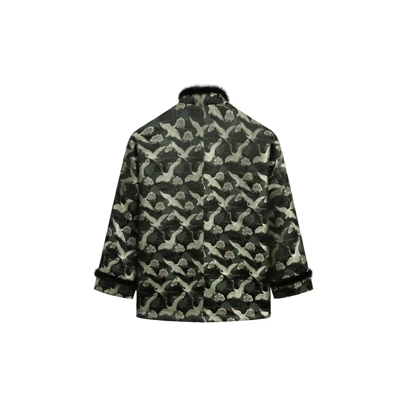 XUANSHENG Puffer Jacket Men's Black-1
