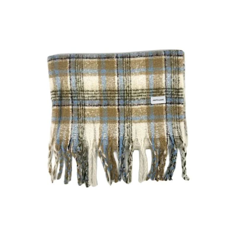 JEANSWEST Polyester Knit Scarves Unisex-2