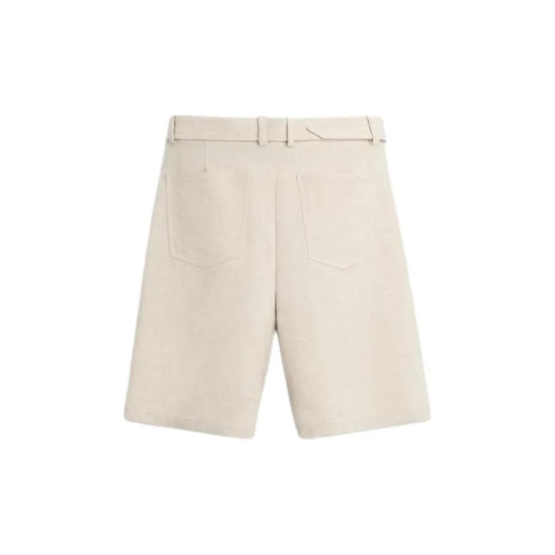 Nanushka X ZARA Nanushka Collaboration Casual Shorts Men Beige-1
