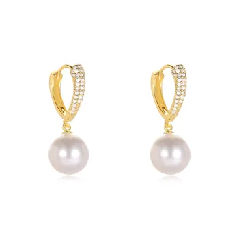 ONEKISS Gold Plated Copper Earrings Women's