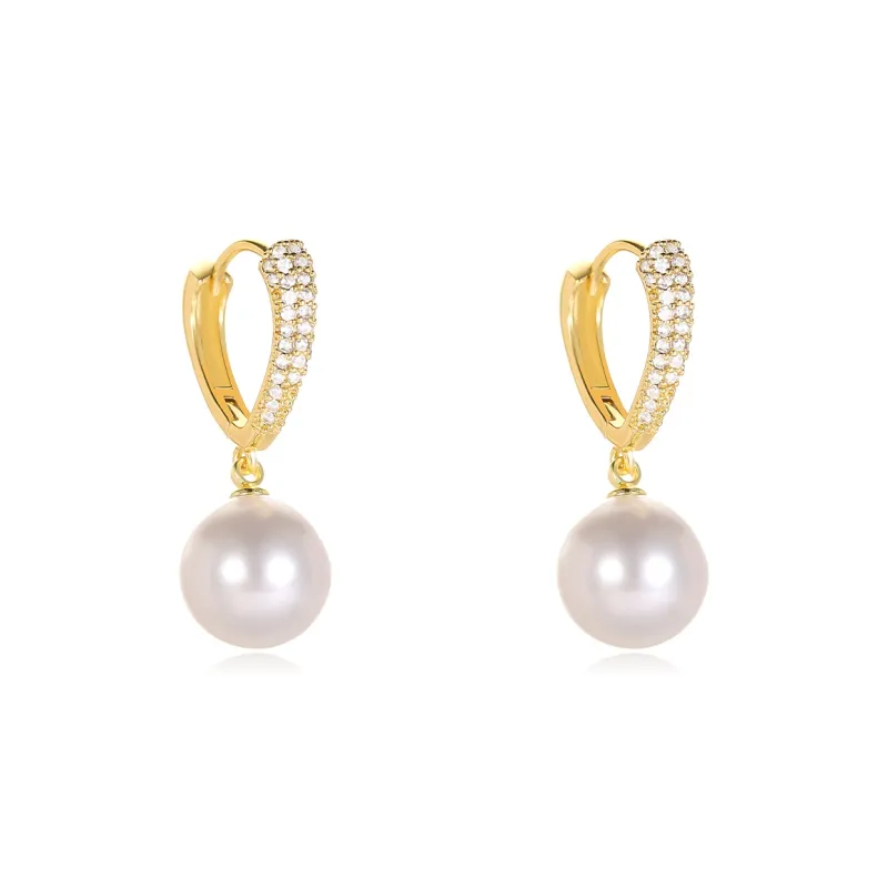 ONEKISS Gold Plated Copper Earrings Women's-0