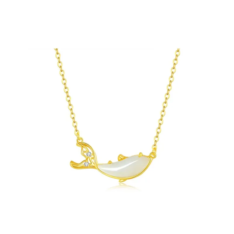 CHIEMOT Chalcedony Necklaces Unisex-0
