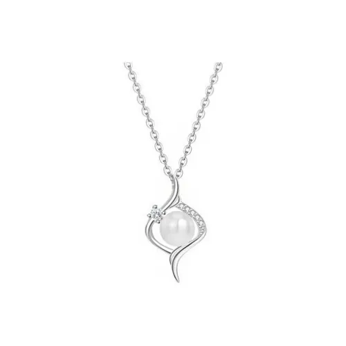 ZHOUBAIFU Freshwater Pearl Necklaces Unisex
