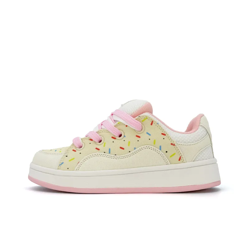 XIANGSU Niche Trendy Fashion Anti Slip Wear Resistant Low Top Skateboard Shoes Women's-16