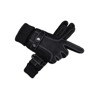 TUCANO Pig Leather Knit Gloves Unisex