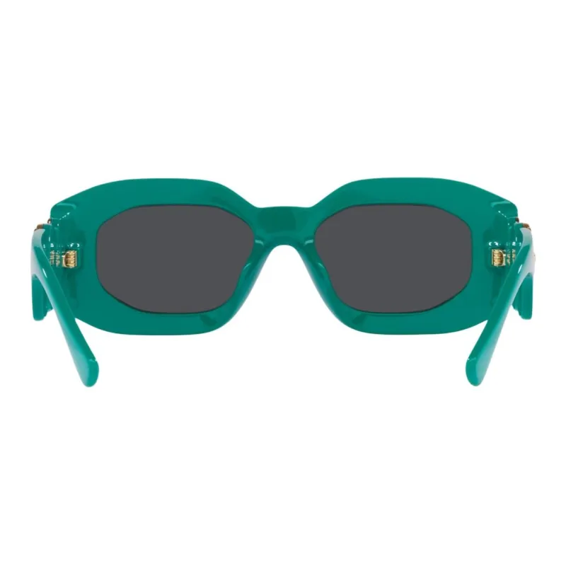 VERSACE Rectangular Frame Sunglasses-4