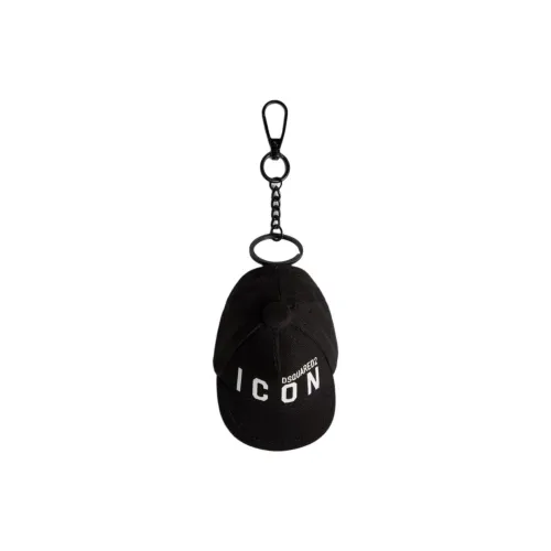 DSQUARED 2 Cotton Keychains Men's Black
