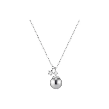 Misongma 925 Sterling Silver Shell Pearl Necklaces Women's