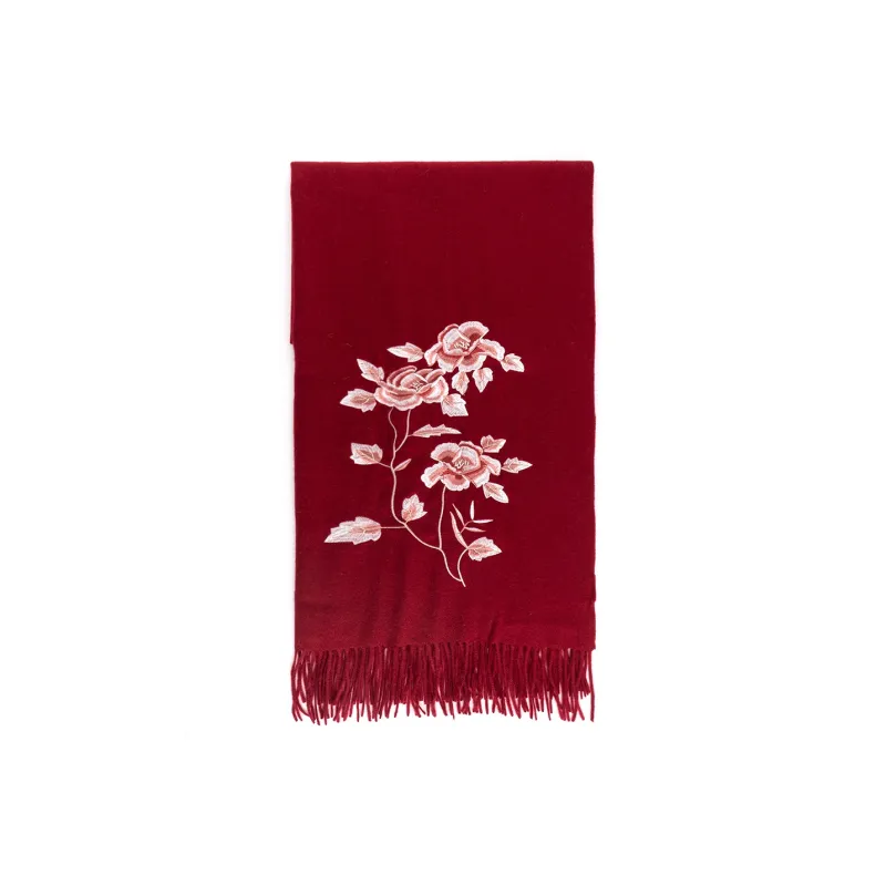 Shanghai Story Sheep Wool Knit Scarves Women's-9