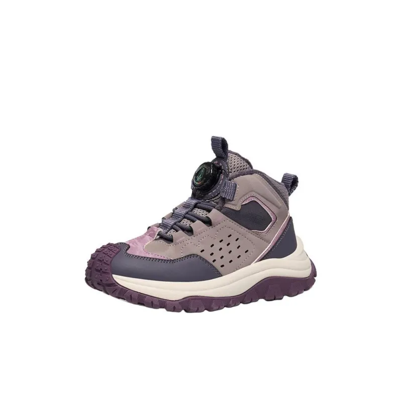 Hush Puppies Anti Slip And Wear Resistant Warm Mid Top Kids Lifestyle Shoes Kids'-3