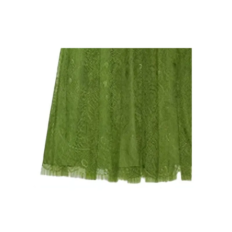 The North Face X GUCCI X The North Face Casual Long Skirts Women's Green-4