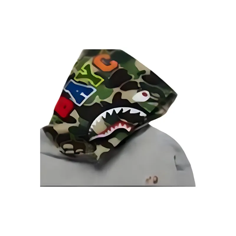 Bape X Bored Ape Yacht Club Shark Full Zip Hoodie-4