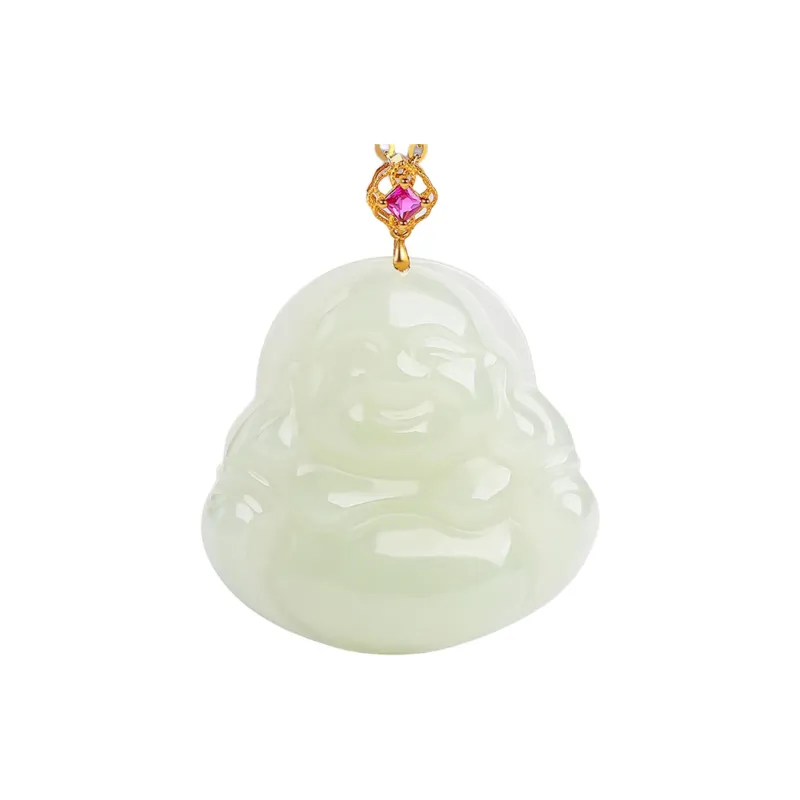 Oriental Jade Pendants Pale Greenish White Jade Women's-0