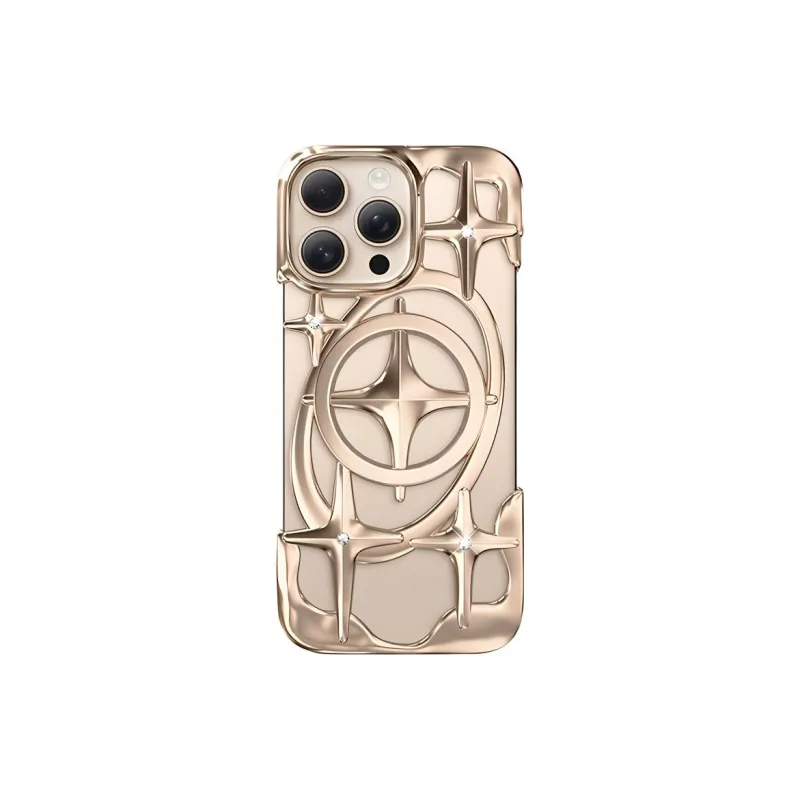 Kingxbar PC Material Powerful Magnetic Phone Case Compatible With Apple 16 Collection-0