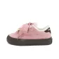 Leather Pink Fleece-Lined