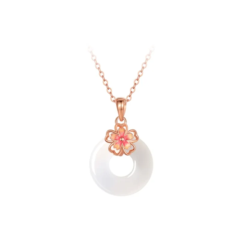 Nine Music Chalcedony Necklaces Women's-0