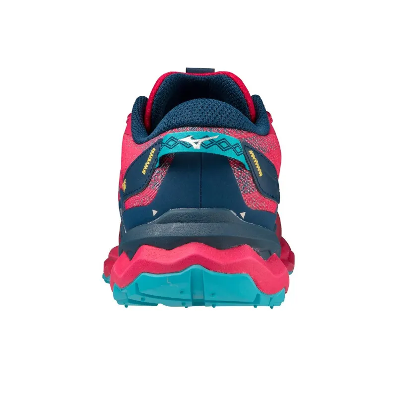 Mizuno Wave Daichi 7 Anti-Slip Wear-Resistant Low-Top Running Shoes Women's Red-3
