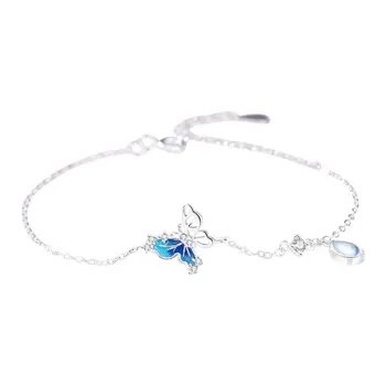 J&KINGLAY S925 Silver Bracelets Women's
