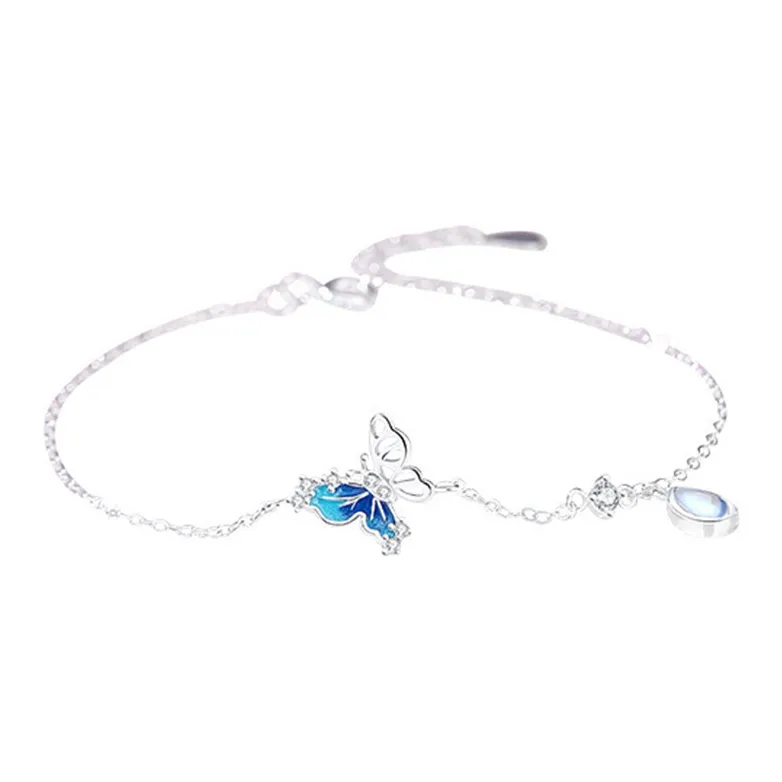 J&KINGLAY S925 Silver Bracelets Women's-0