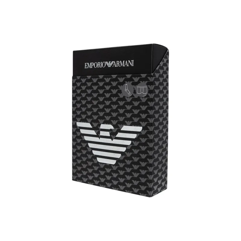 EMPORIO ARMANI Logo Boxer Socks Set-6