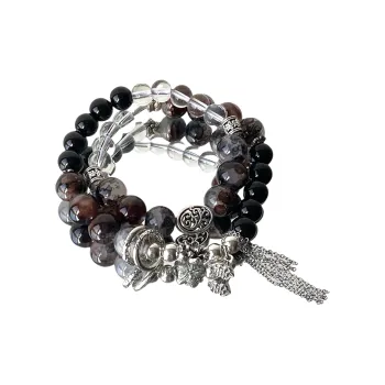 Mù Shàng Yún Yě Colored Glaze Bracelets Women's
