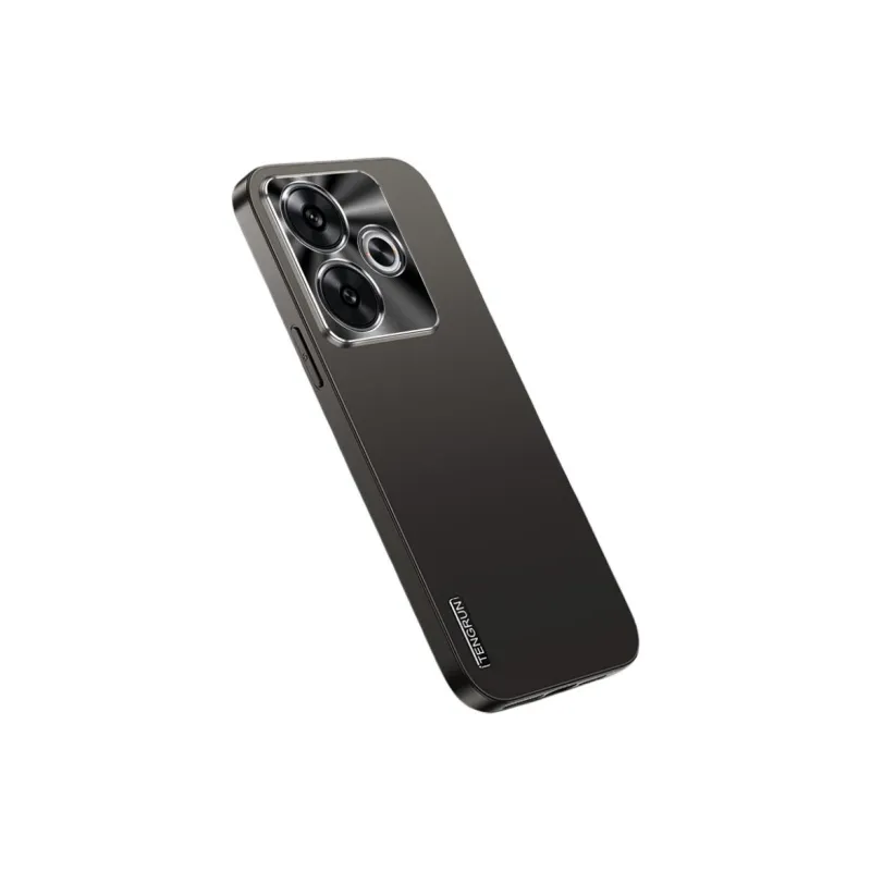 ZHUOJI Matte Material Metal Lacquer Case Compatibility With Redmi Turbo 3 Phone Cases Matte Skin Case-4