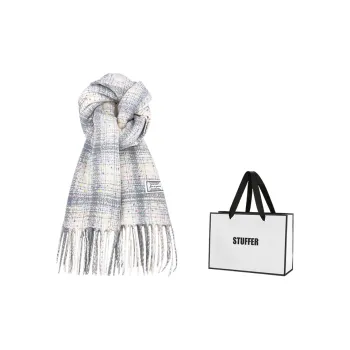 STUFFER Faux Cashmere Knit Scarves Unisex