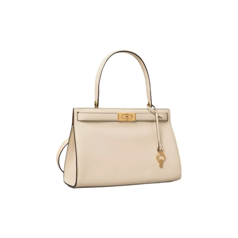 TORY BURCH Cow Leather Handbag, Shoulder Bag Trumpets Women's White-2