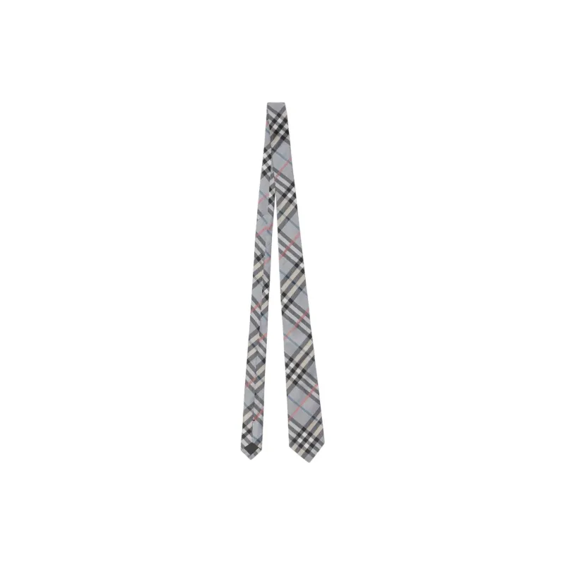 Burberry Check Silk Tie-1
