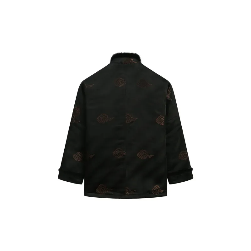 XUANSHENG Puffer Jacket Men's Black-1