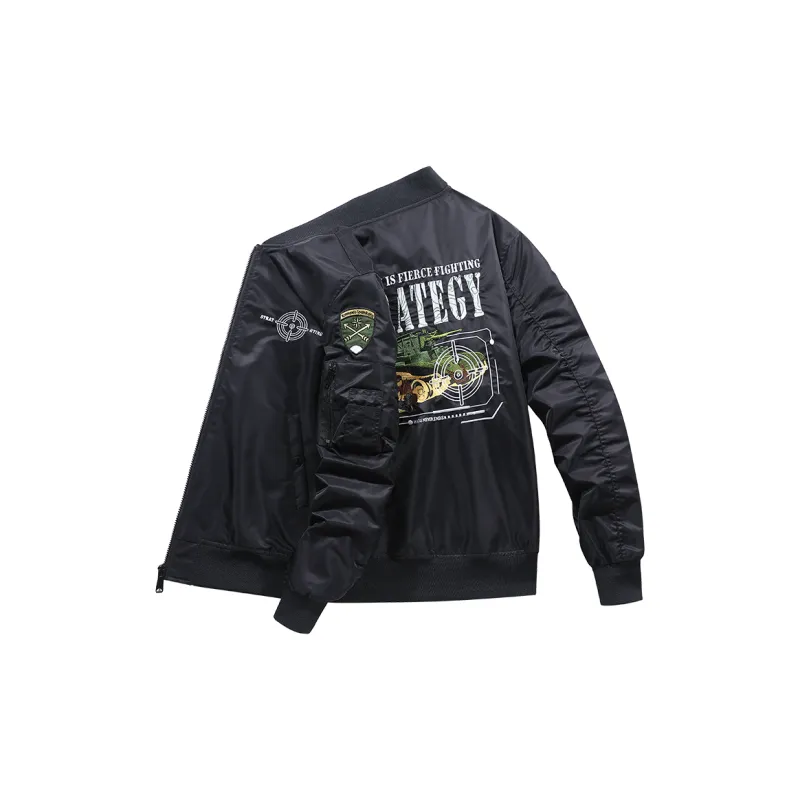 TREK&TRAVEL Baseball Jacket Men's-5