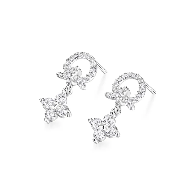 KADER 925 Sterling Silver Earrings Women's Silver Gift Box Set For Gift Giving On Girl's Special Day-2