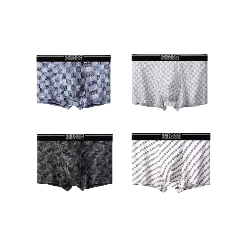 Lan Miao Underpants Men's 4 Pack-2