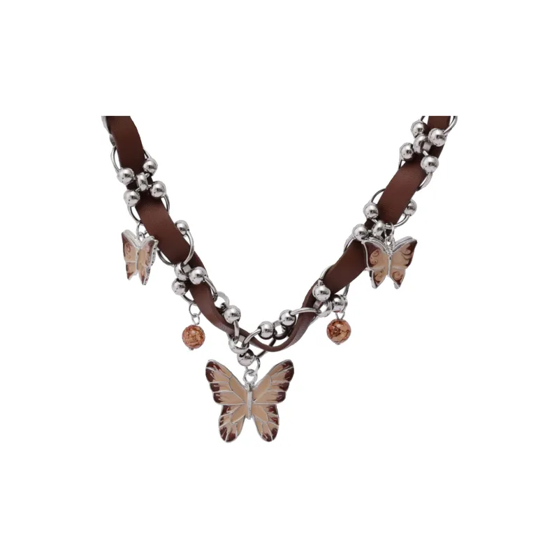 KING OF BLING Leather Alloy Necklaces Unisex Year Of The Snake Good Luck-0
