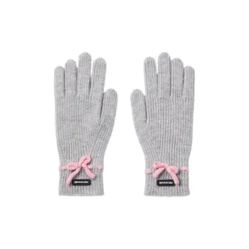 PSO Brand Acrylic Knit Gloves Women's