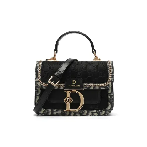 SEPTWOLVES PU Handbag Regular Women's Black