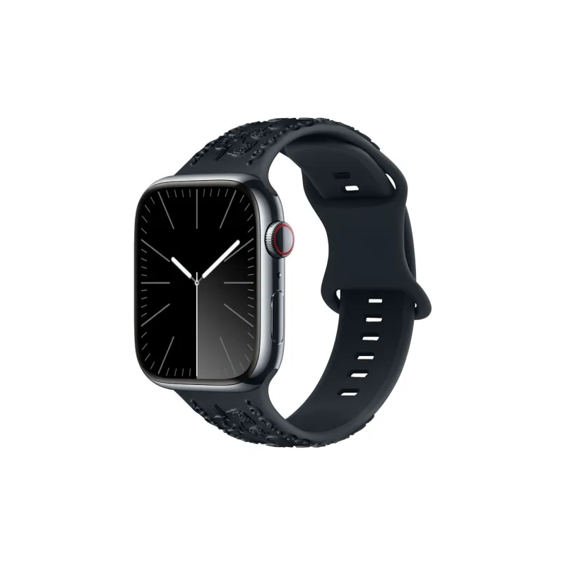 LOVINGCOOL Watch Bands Apple Compatibility 214mm~230mm Silicone Material-18