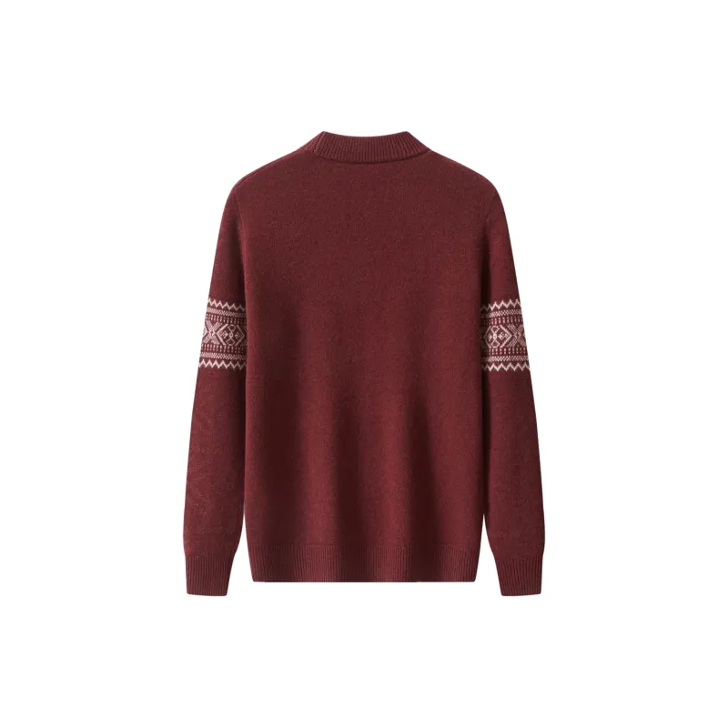 H YXIANG Sweaters Men-5