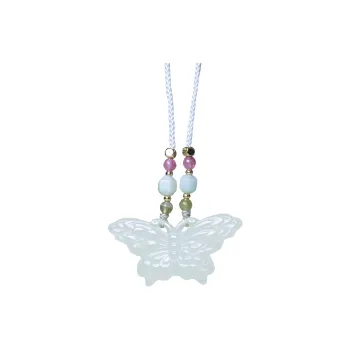 Ingenuity Hetian Jade Necklaces White Jade Unisex
