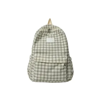 LUVISTRUE Composite Cloth Backpack Regular Women's Coffee/Khaki/Ecru